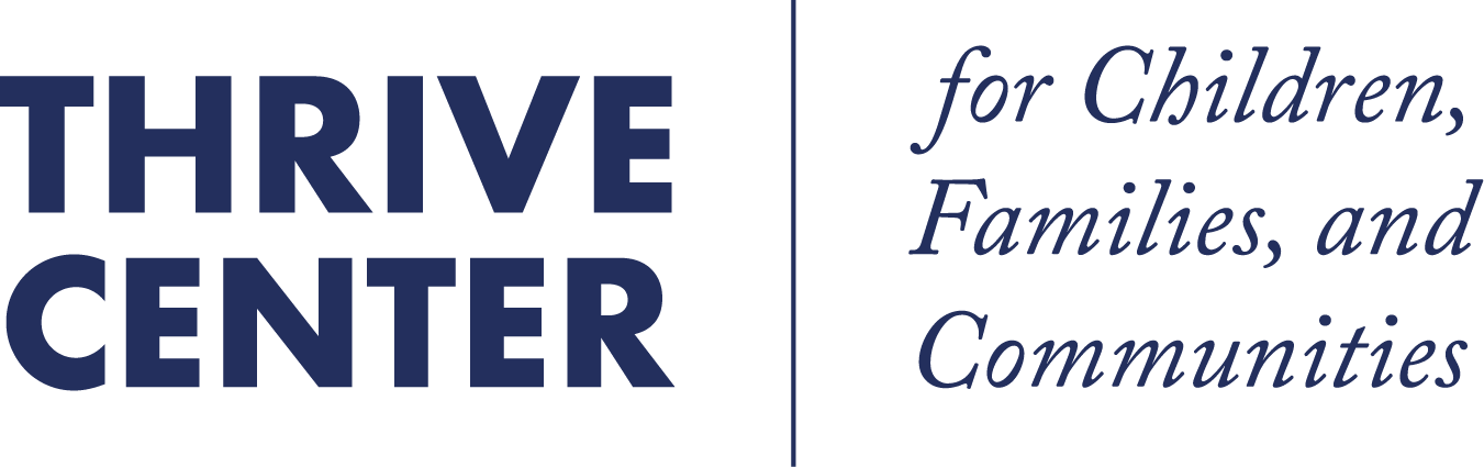 Logo for the Thrive Center for Children, Families, and Communities